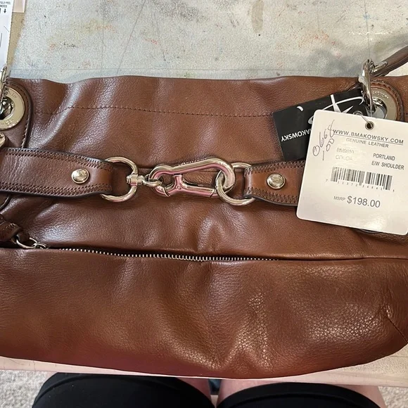 Brand new with tags B Makowsky purse. Gorgeous purse